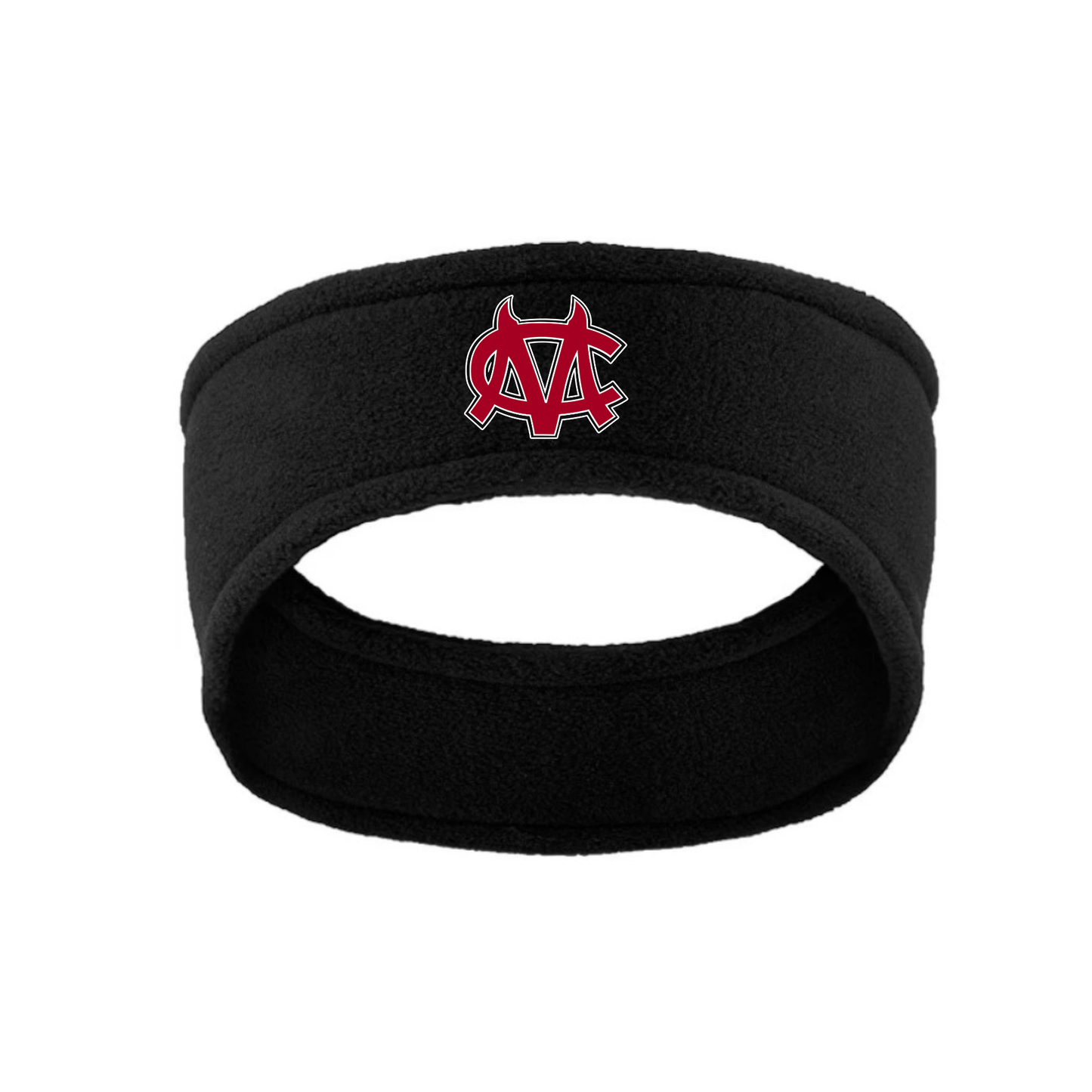 Center Moriches Fleece Stretch Headband  | Center Moriches HS Spiritwear Fundraiser | LI Spirit & Sports Apparel