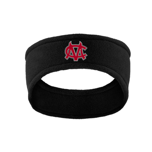 Center Moriches Fleece Stretch Headband  | Center Moriches HS Spiritwear Fundraiser | LI Spirit & Sports Apparel