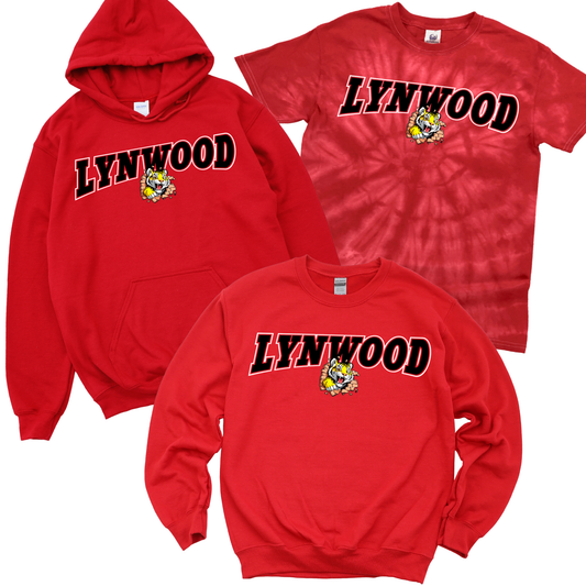 Lynwood Arch - Red | Lynwood Spiritwear Fundraiser | LI Spirit & Sports Apparel