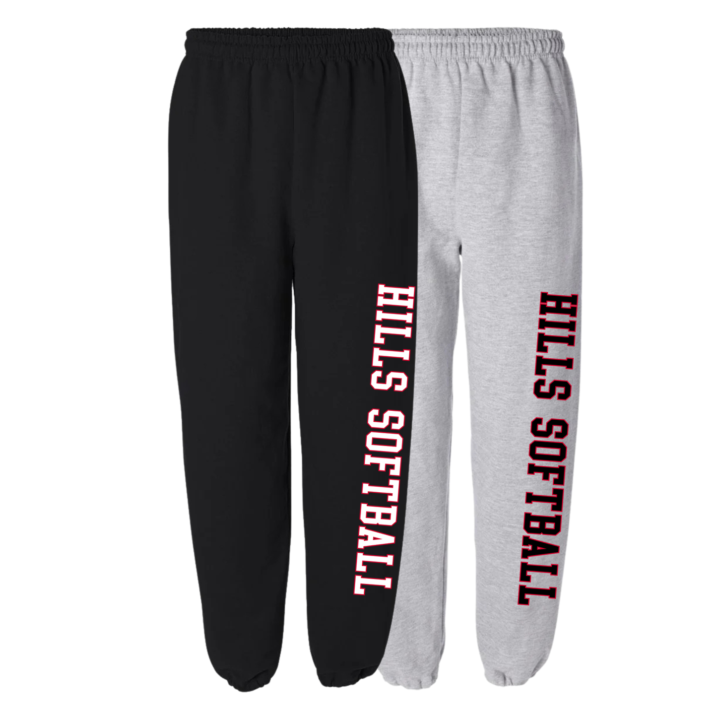Hills Softball Sweatpants | LI Spirit & Sports Apparel