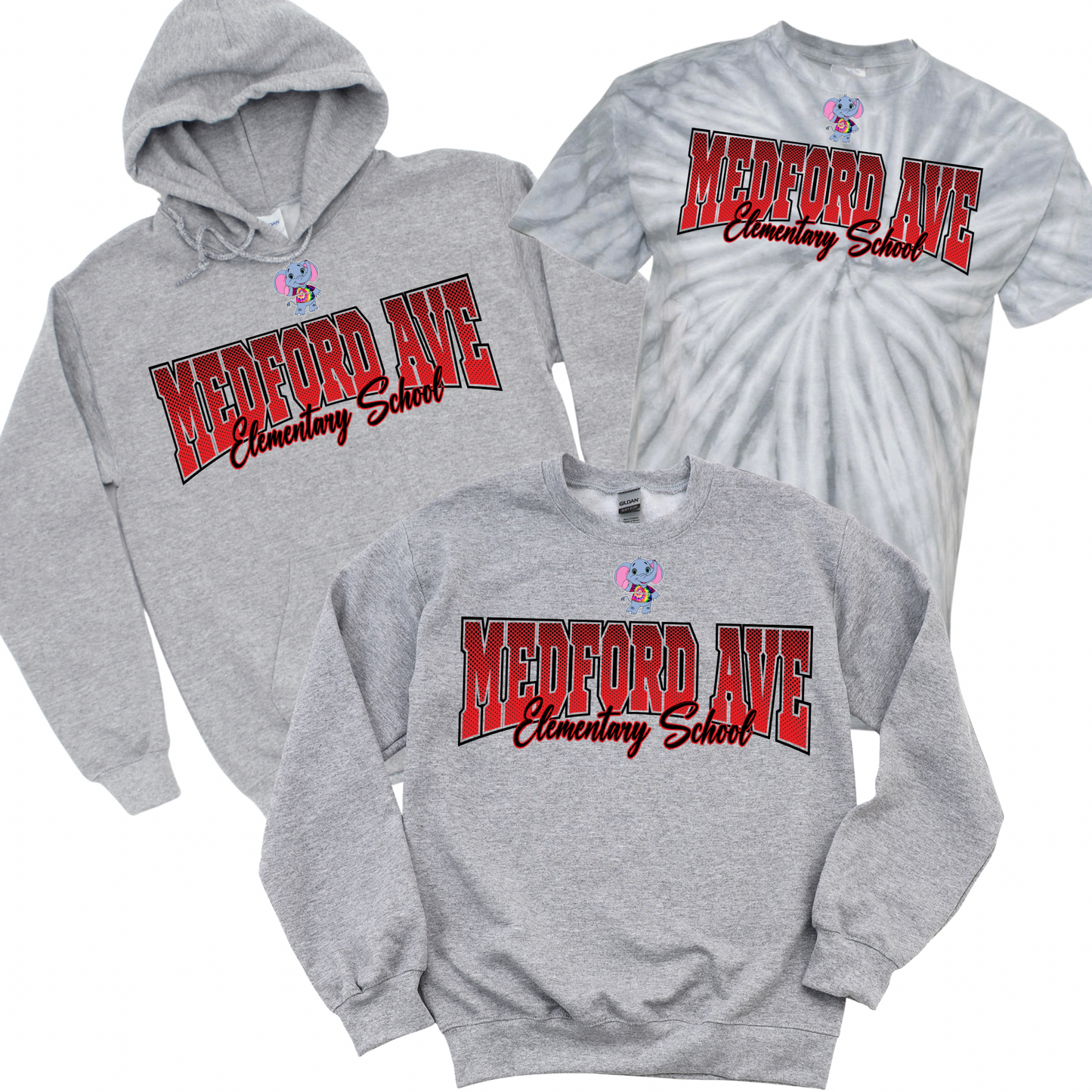 Medford Ave Elementary Legacy - Athletic Gray | Medford Ave Elementary Spiritwear Fundraiser | LI Spirit & Sports Apparel