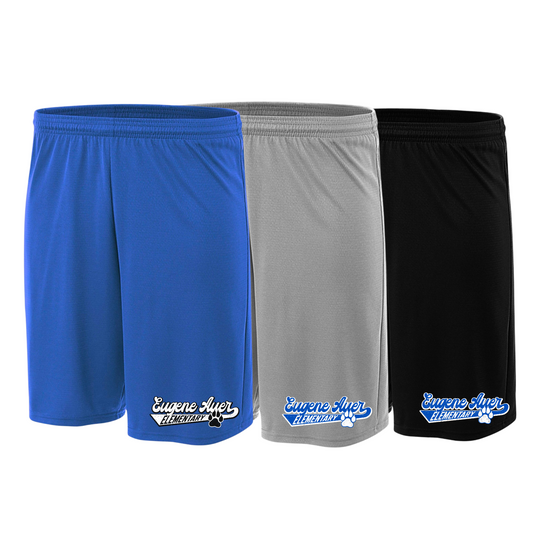 Retro Eugene Auer Boys/Mens Shorts | Eugene Auer Spiritwear Fundraiser | LI Spirit & Sports Apparel