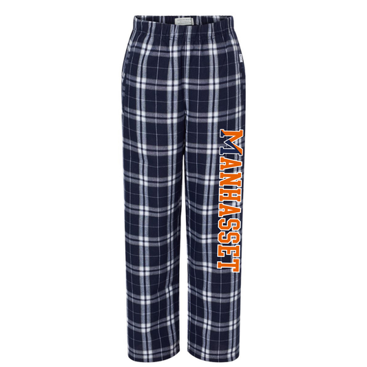 Manhasset Flannel Pajama Pants | Munsey Park Spiritwear Fundraiser | LI Spirit & Sports Apparel