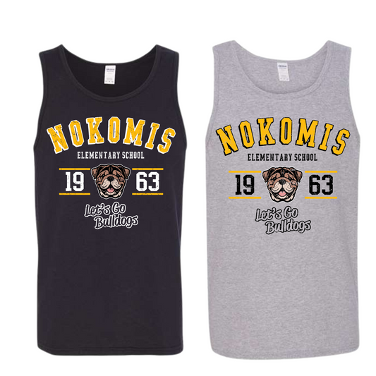 Nokomis Elementary School Unisex Tank | Nokomis Spiritwear Fundraiser | LI Spirit & Sports Apparel