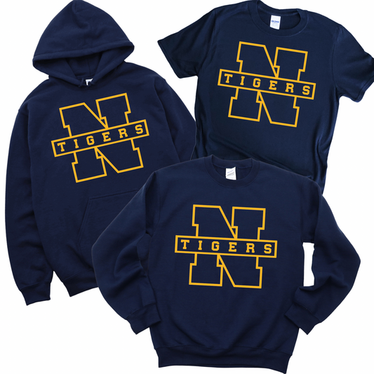 Northport Tigers - Navy | Pulaski Road Spiritwear Fundraiser | LI Spirit & Sports Apparel