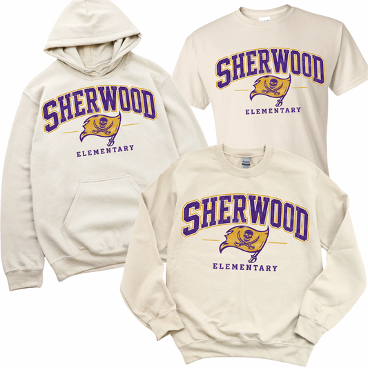 Sherwood Classic - Sand | Sherwood Elementary Spiritwear Fundraiser | LI Spirit & Sports Apparel