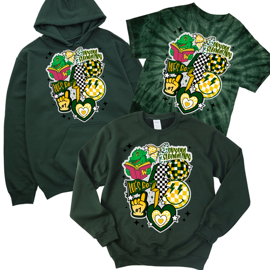 Preppy Pride: Dryden Edition - Forest Green | Dryden Elementary Spiritwear Fundraiser | LI Spirit & Sports Apparel
