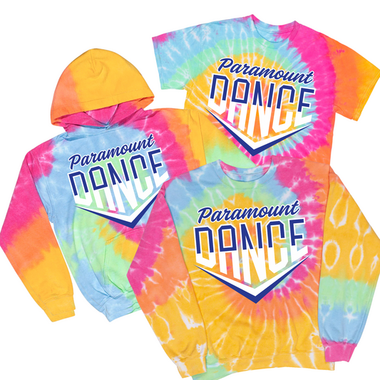Paramount Dance Tie Dye | Paramount Dance Academy | LI Spirit & Sports Apparel