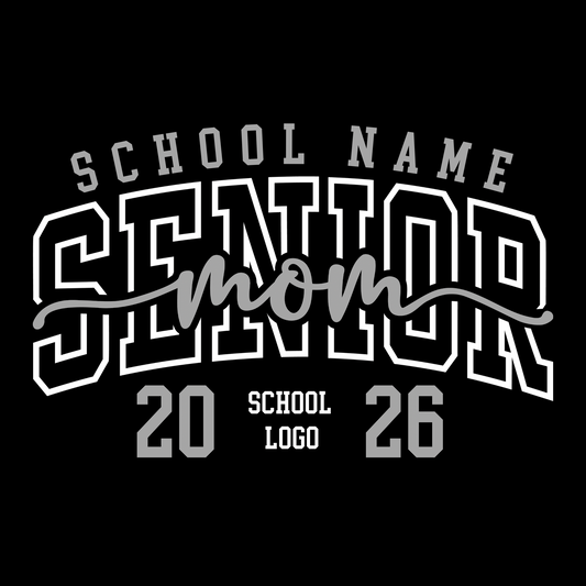 Custom Senior 2026 Mom T-Shirt | Senior 2026 | LI Spirit & Sports Apparel