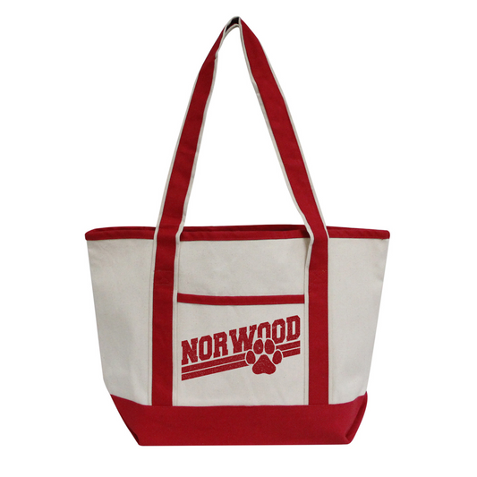 Norwood Paw Pride Tote | Norwood Elementary Spiritwear Fundraiser | LI Spirit & Sports Apparel
