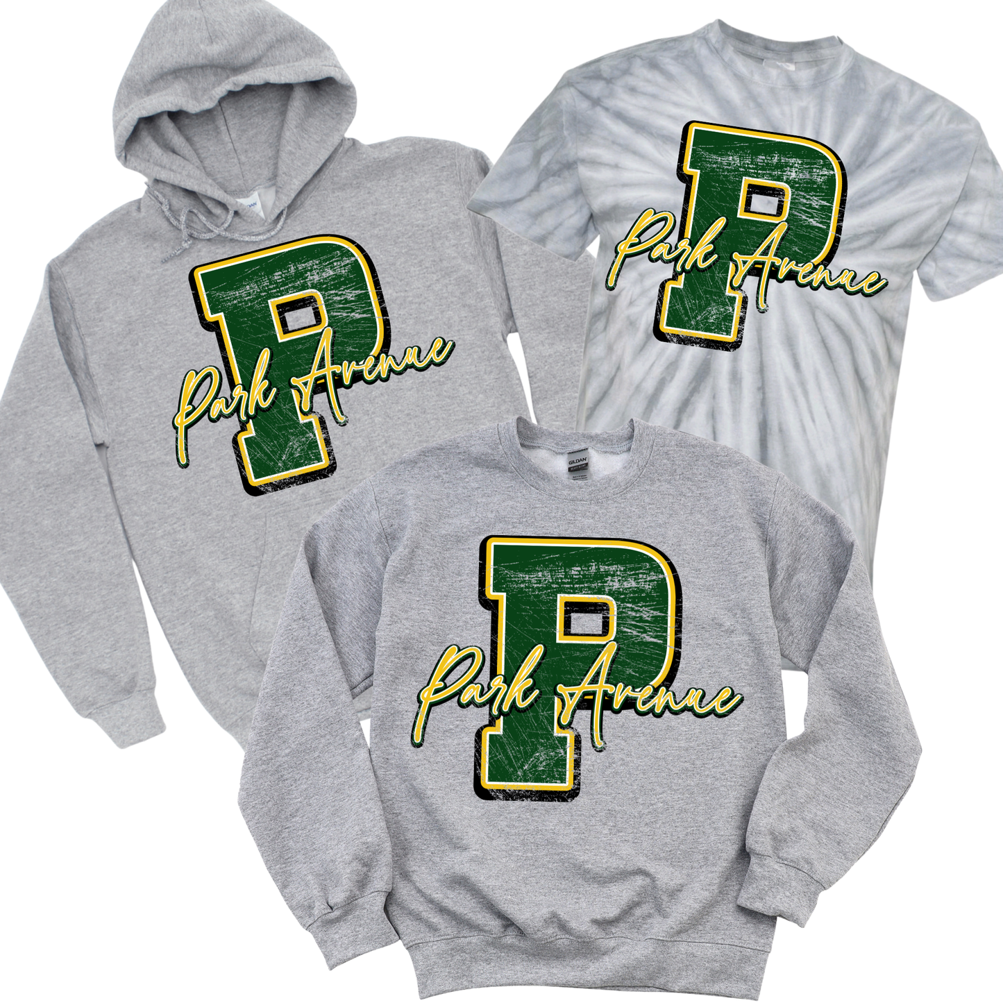 Park Avenue Heritage - Atlantic Gray | Park Avenue Spiritwear Fundraiser | LI Spirit & Sports Apparel