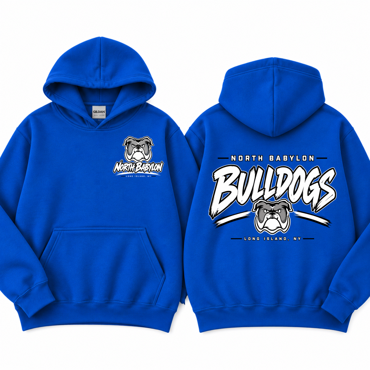 NB Bulldogs Edge - Royal Blue | Woods Road Elementary Spiritwear Fundraiser | LI Spirit & Sports Apparel
