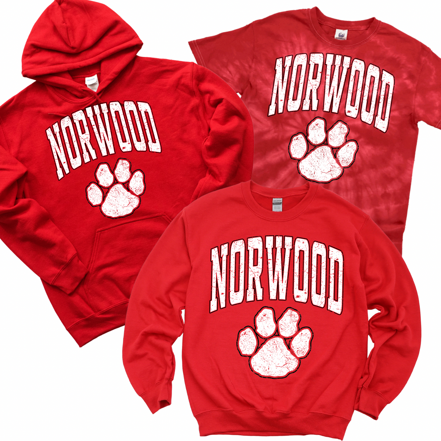 Varsity Norwood Paw | Norwood Elementary Spiritwear Fundraiser | LI Spirit & Sports Apparel