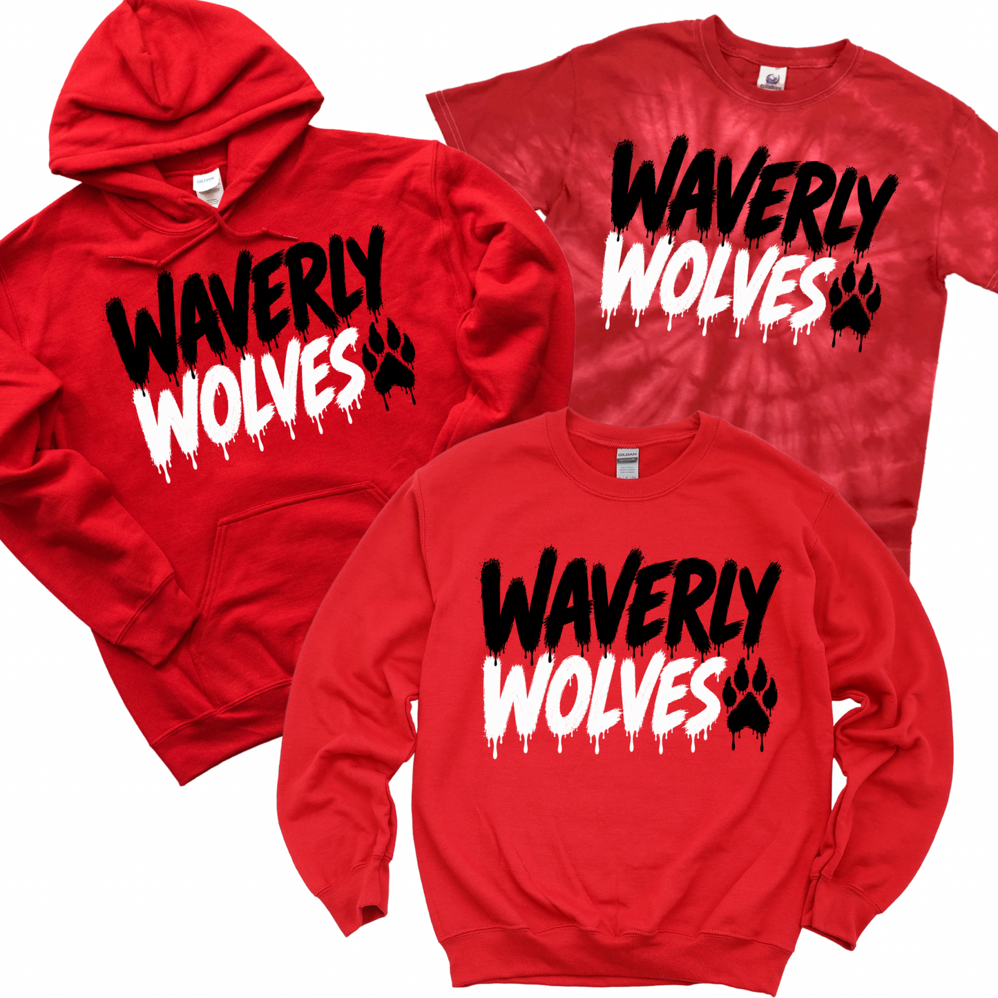 Waverly Hype - Red | Waverly Elementary Spiritwear Fundraiser | LI Spirit & Sports Apparel