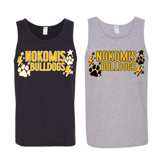 Nokomis Bulldogs Unisex Tank | Nokomis Spiritwear Fundraiser | LI Spirit & Sports Apparel