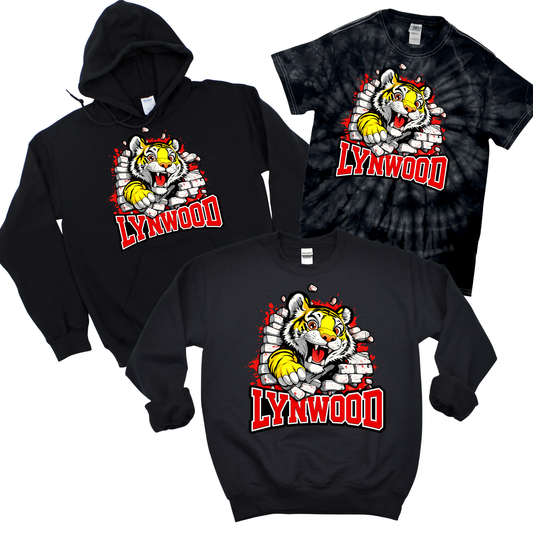 Lynwood Unleashed - Black | Lynwood Spiritwear Fundraiser | LI Spirit & Sports Apparel