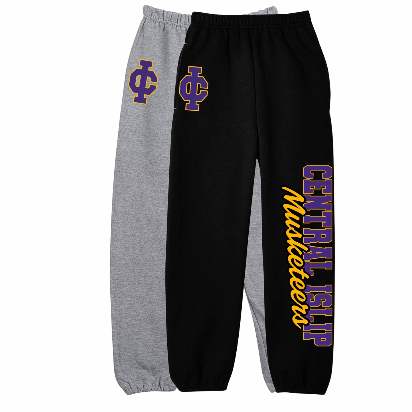 CI Musketeers Sweatpants | CI Baseball Spiritwear Fundraiser | LI Spirit & Sports Apparel