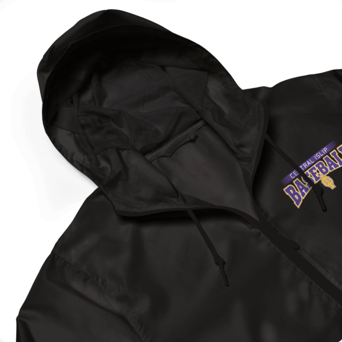 CI Baseball Classic Arch Windbreaker Jacket | CI Baseball Spiritwear Fundraiser | LI Spirit & Sports Apparel