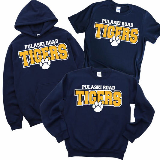 Pulaski Road Tigers - Navy | Pulaski Road Spiritwear Fundraiser | LI Spirit & Sports Apparel