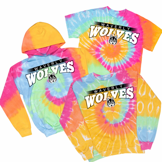 Waverly Arch Tie Dye | Waverly Spiritwear Fundraiser | LI Spirit & Sports Apparel