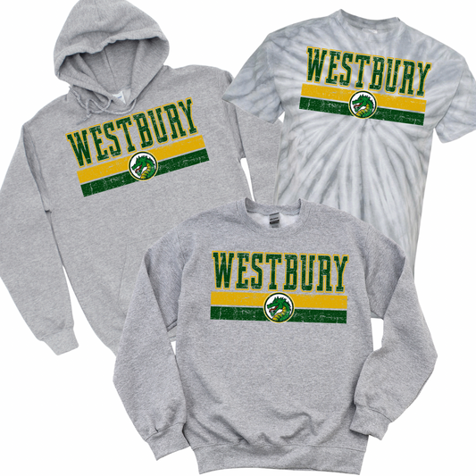 Vintage Westbury - Athletic Gray | Drexel Avenue Apparel | LI Spirit & Sports Apparel