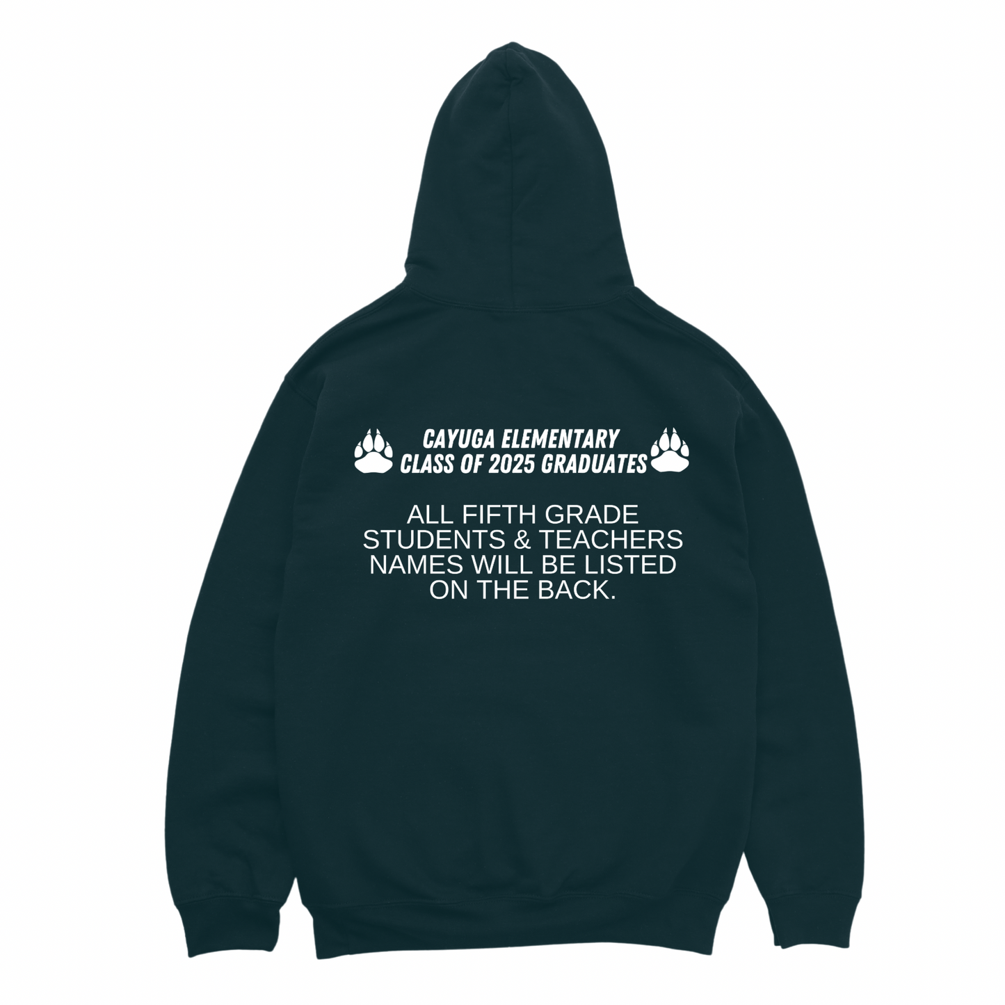 Cayuga Fifth Grade Class of 2025 Hoodie