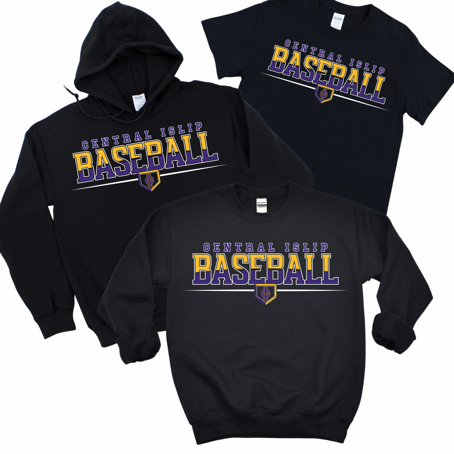 CI Baseball Team Pride - Black | CI Baseball Spiritwear Fundraiser | LI Spirit & Sports Apparel