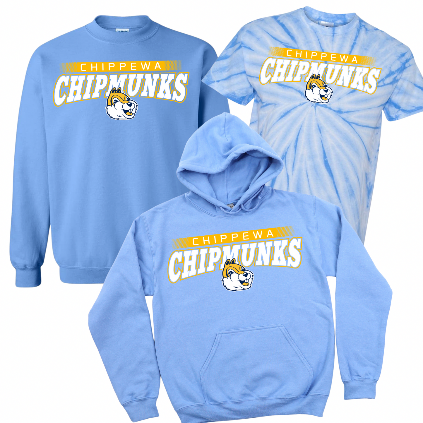 Chippewa Chipmunks | Chippewa Spiritwear Fundraiser | LI Spirit & Sports Apparel