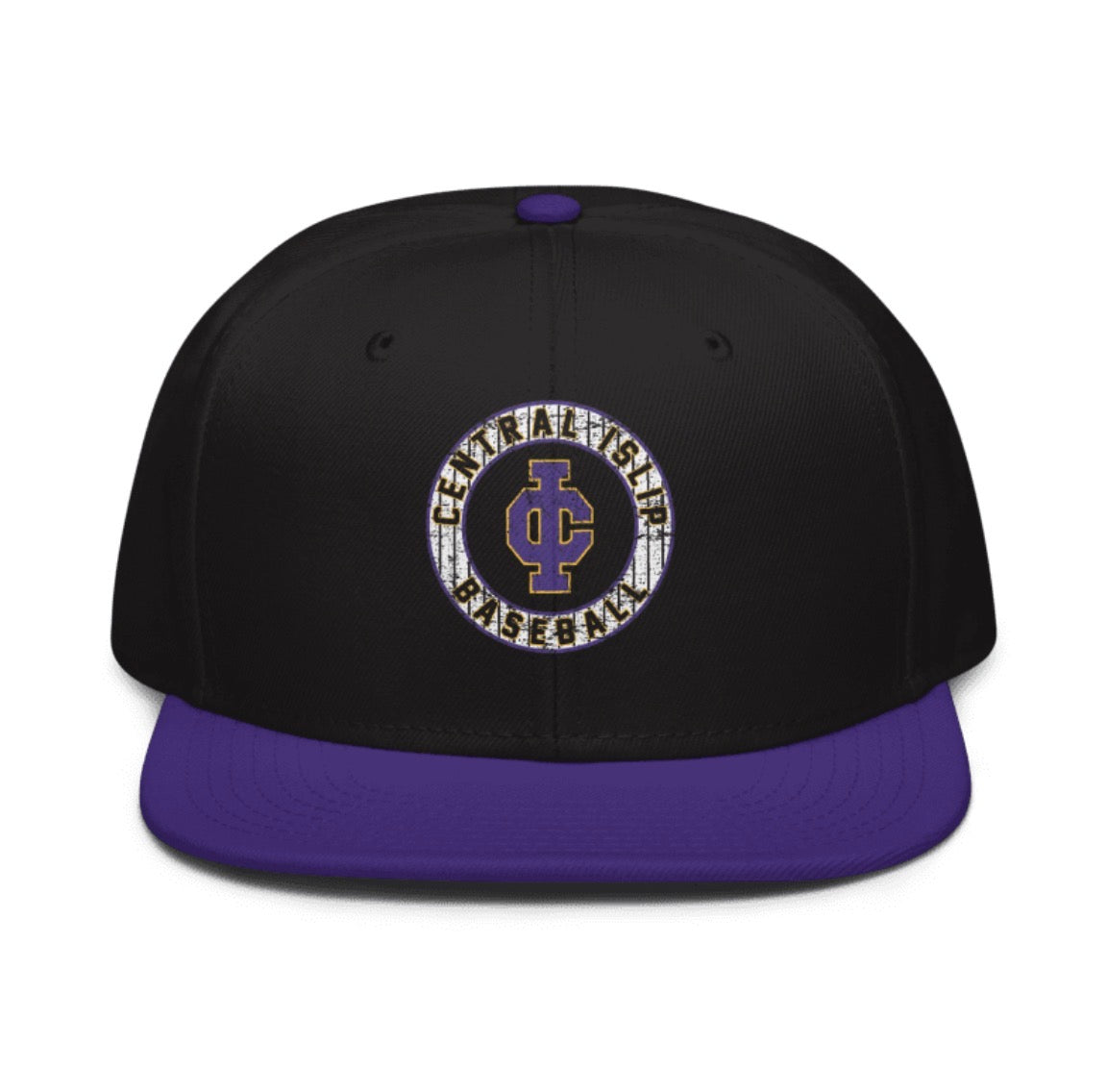 CI Baseball Diamond Crest Snapback | CI Baseball Spiritwear Fundraiser | LI Spirit & Sports Apparel