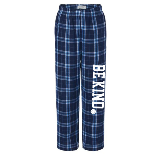 Be Kind Flannel Pajama Pants | Kindness Club Fundraiser | LI Spirit & Sports Apparel