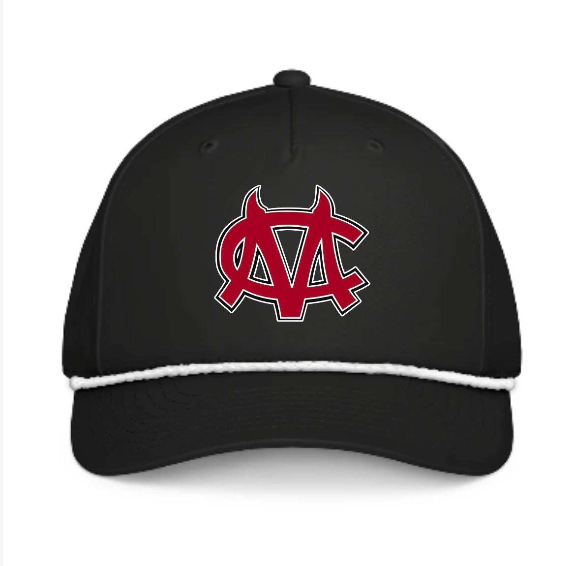 Center Moriches Rope Hat - Black | Center Moriches HS Spiritwear Fundraiser | LI Spirit & Sports Apparel