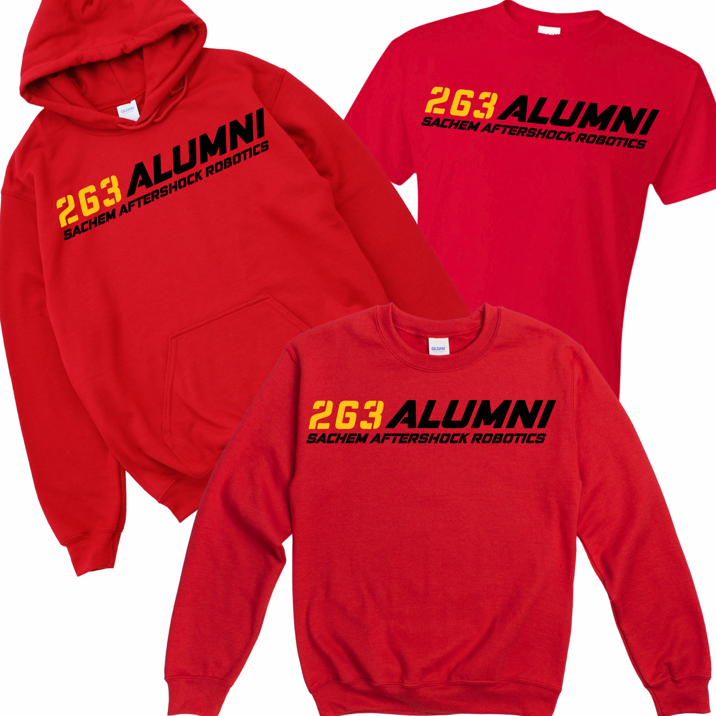 Sachem Robotics Aftershock Alumni - Red | Sachem Robotics Aftershock Apparel | LI Spirit & Sports Apparel