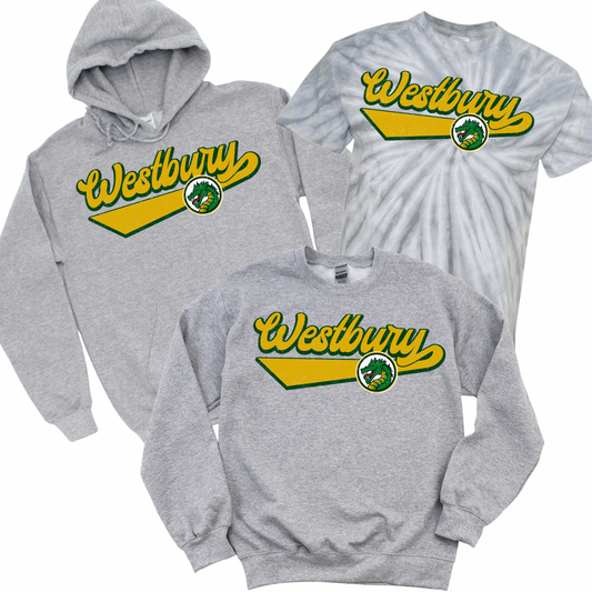 Retro Westbury - Athletic Gray | Drexel Avenue Apparel | LI Spirit & Sports Apparel