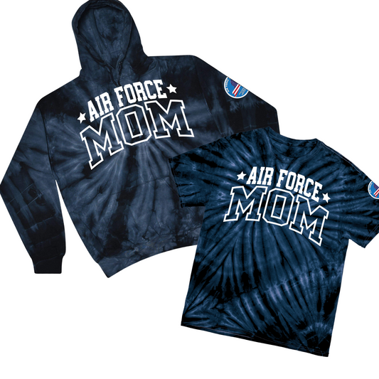 Air Force Mom Navy Tie Dye | USAFA Parents Club of Greater NY Fundraiser | LI Spirit & Sports Apparel