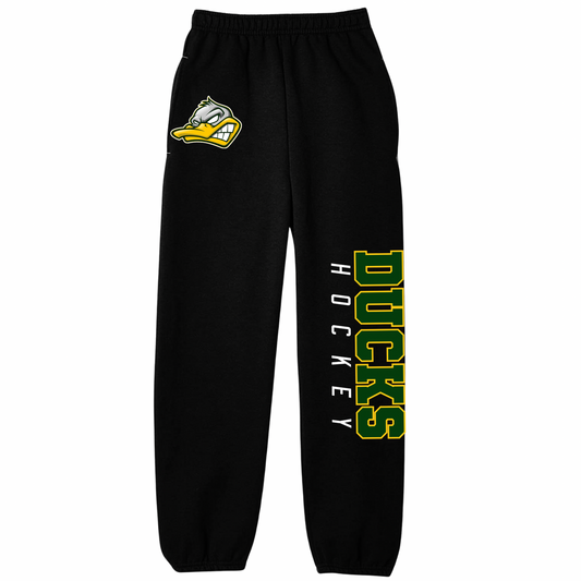 Ducks Hockey Sweatpants | Ducks Hockey Spiritwear | LI Spirit & Sports Apparel