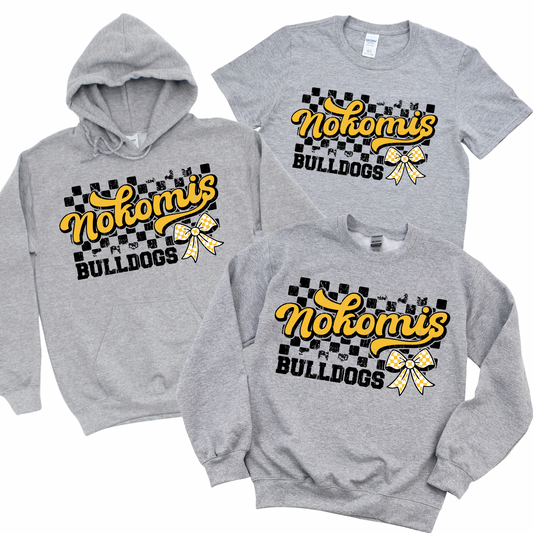 Bulldogs & Bows | Nokomis Spiritwear Fundraiser | LI Spirit & Sports Apparel