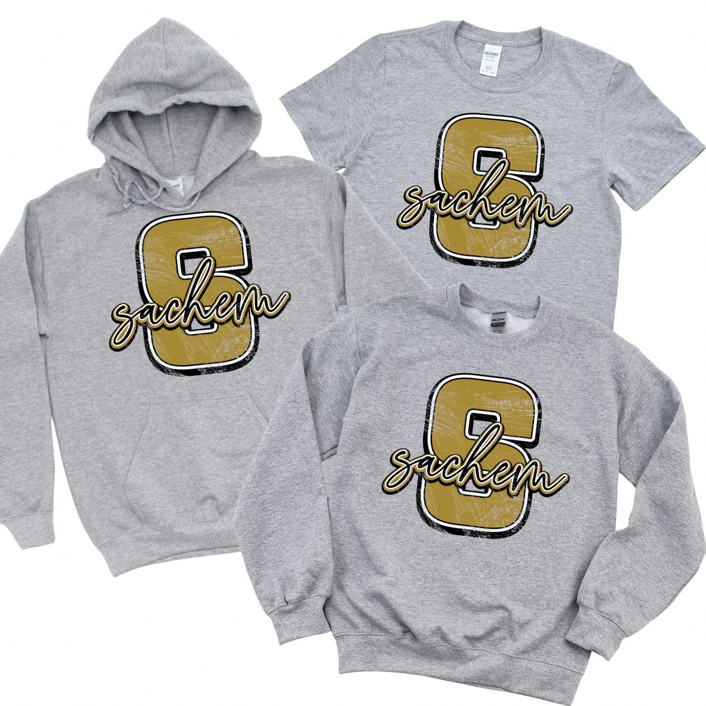 Sachem North Game Day S - Athletic Gray | Sachem Store | LI Spirit & Sports Apparel