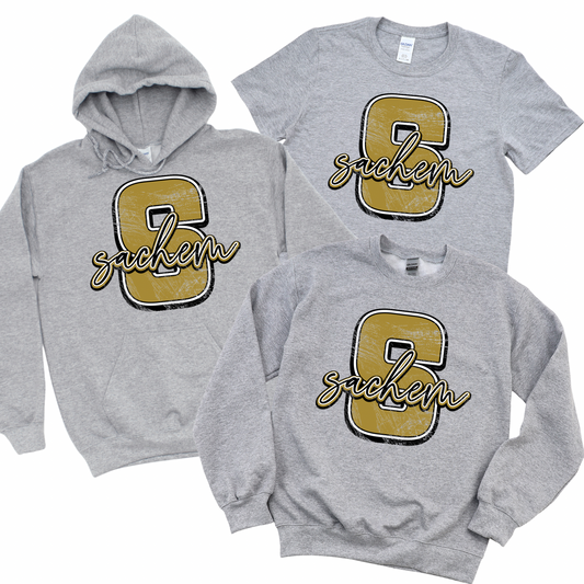Sachem North Game Day S - Athletic Gray | Sachem Store | LI Spirit & Sports Apparel