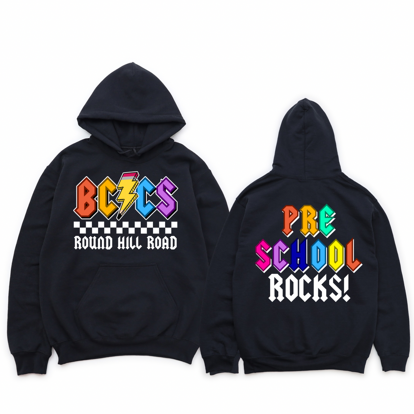 BCCS Round Hill Rockstars Preschool - Black | BCCS Round Hill Road Spiritwear Fundraiser | LI Spirit & Sports Apparel