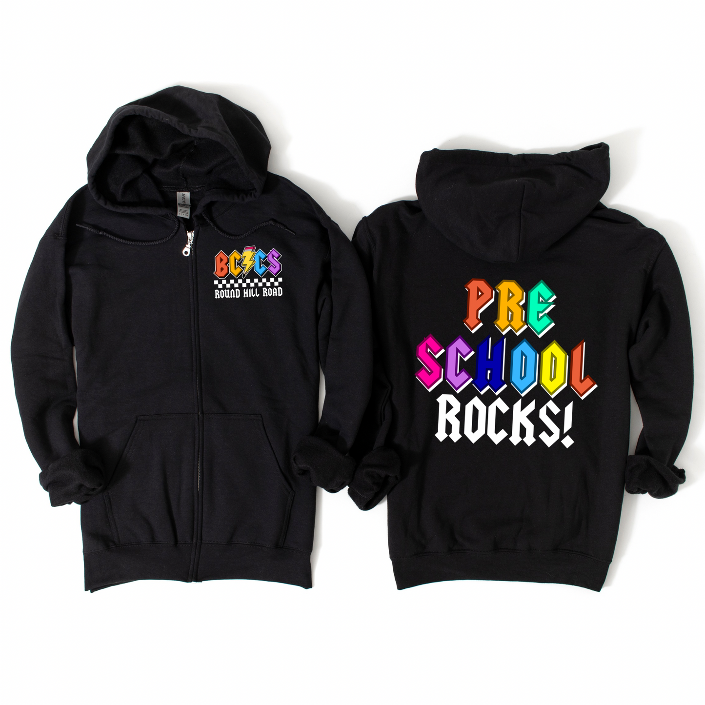 BCCS Round Hill Rockstars Preschool - Black | BCCS Round Hill Road Spiritwear Fundraiser | LI Spirit & Sports Apparel