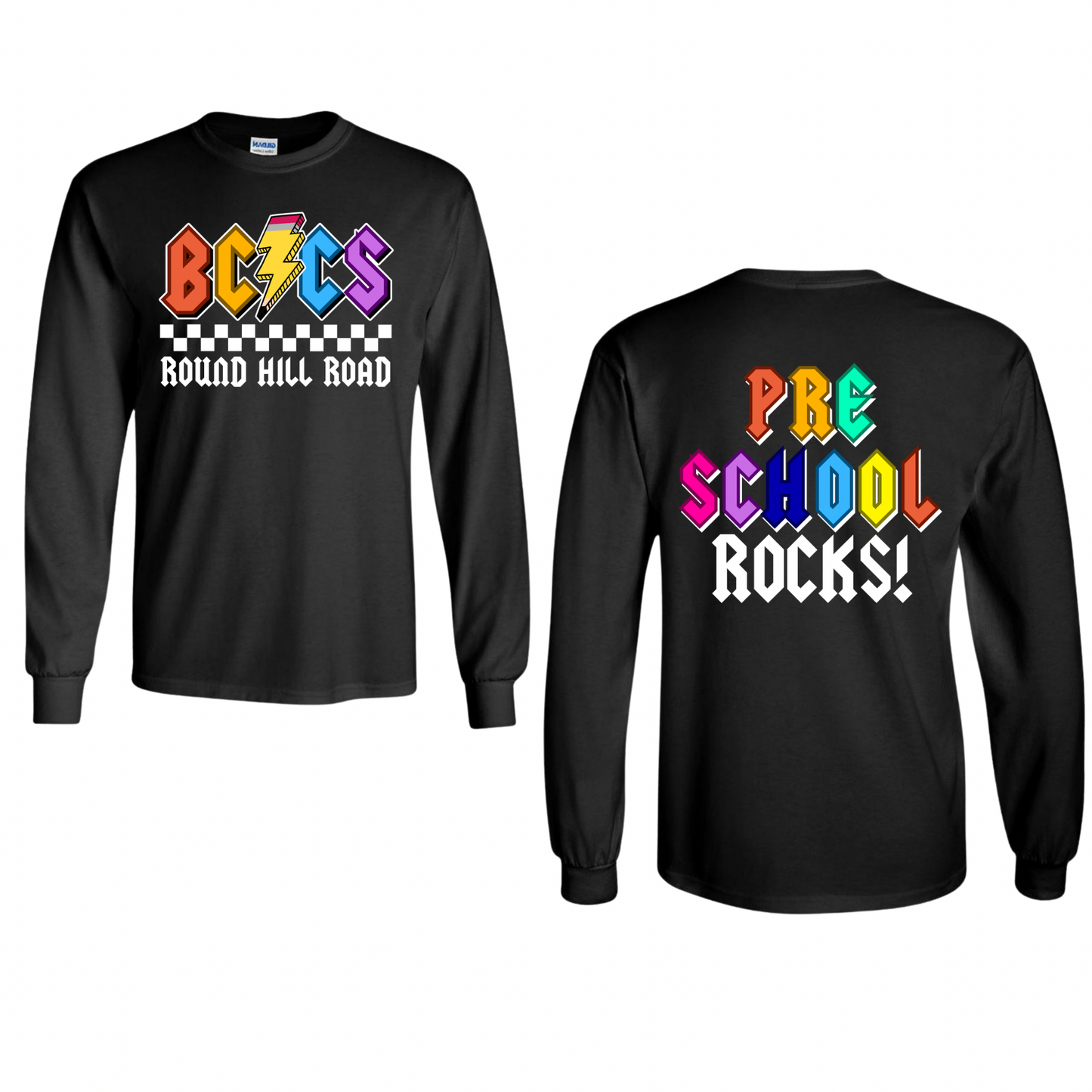 BCCS Round Hill Rockstars Preschool - Black | BCCS Round Hill Road Spiritwear Fundraiser | LI Spirit & Sports Apparel