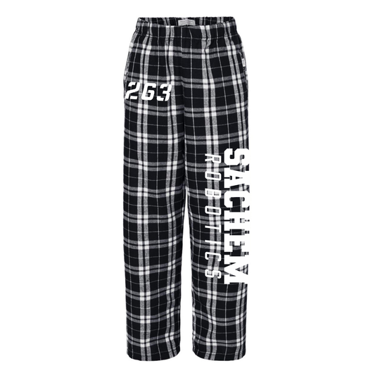 Sachem Robotics 263 Flannel Pajama Pants | Sachem Robotics Aftershock Apparel | LI Spirit & Sports Apparel