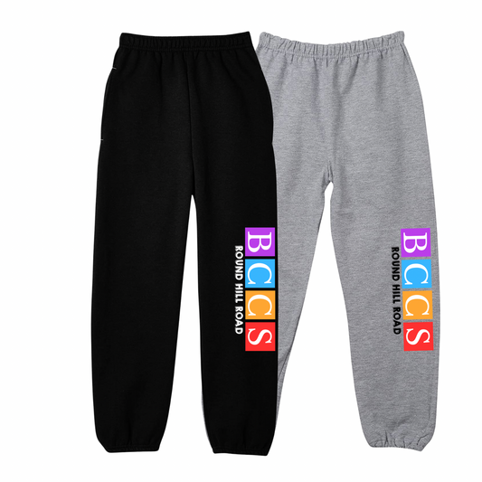 BCCS Sweatpants | BCCS Round Hill Road Spiritwear Fundraiser | LI Spirit & Sports Apparel