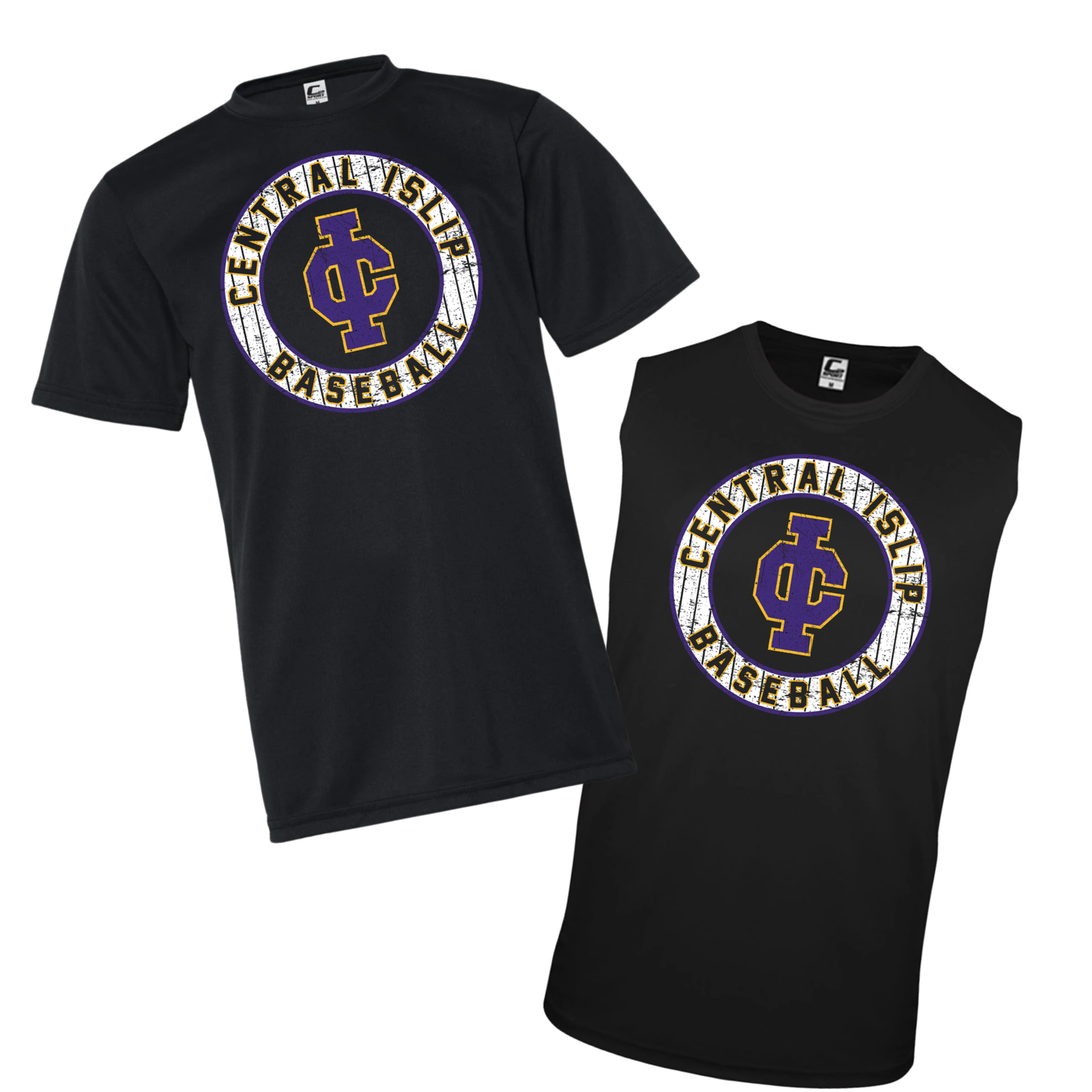 CI Baseball Diamond Crest Performance | CI Baseball Spiritwear Fundraiser | LI Spirit & Sports Apparel