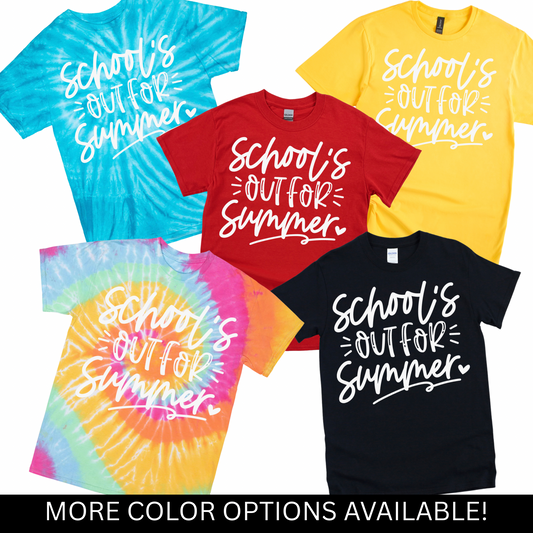 School’s Out for Summer T-Shirt | LI Spirit & Sports Apparel