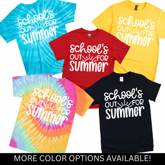 School’s Out for Summer T-Shirt | LI Spirit & Sports Apparel