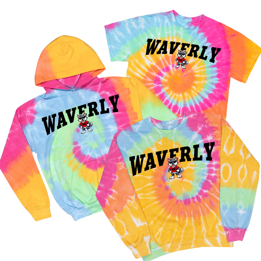 Waverly Arch Tie Dye | Waverly Spiritwear Fundraiser | LI Spirit & Sports Apparel