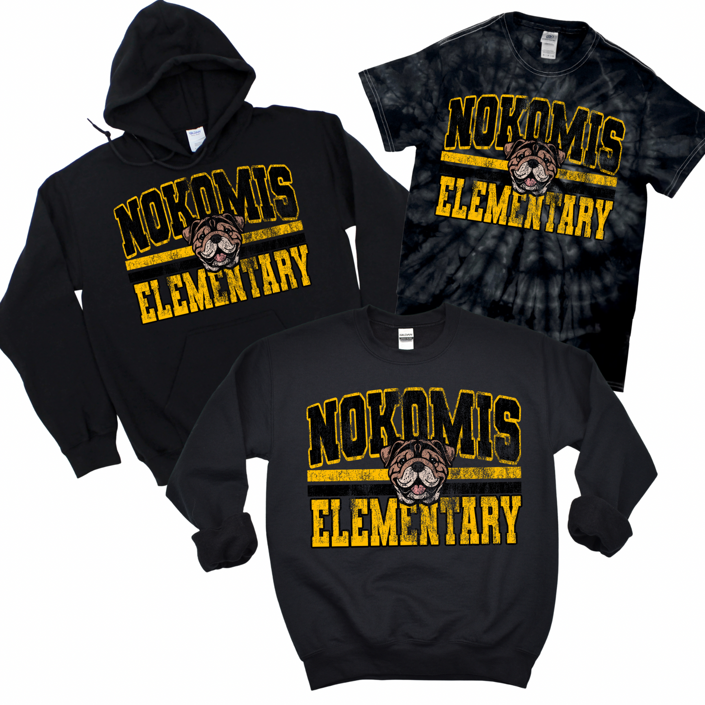 Vintage Nokomis Elementary - Black | Nokomis Elementary Spiritwear Fundraiser | LI Spirit & Sports Apparel