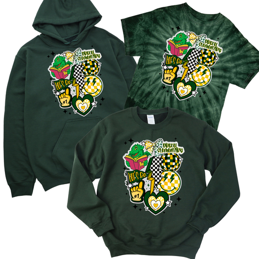 Preppy Pride: Drexel Edition - Forest Green | Dryden Elementary Apparel | LI Spirit & Sports Apparel