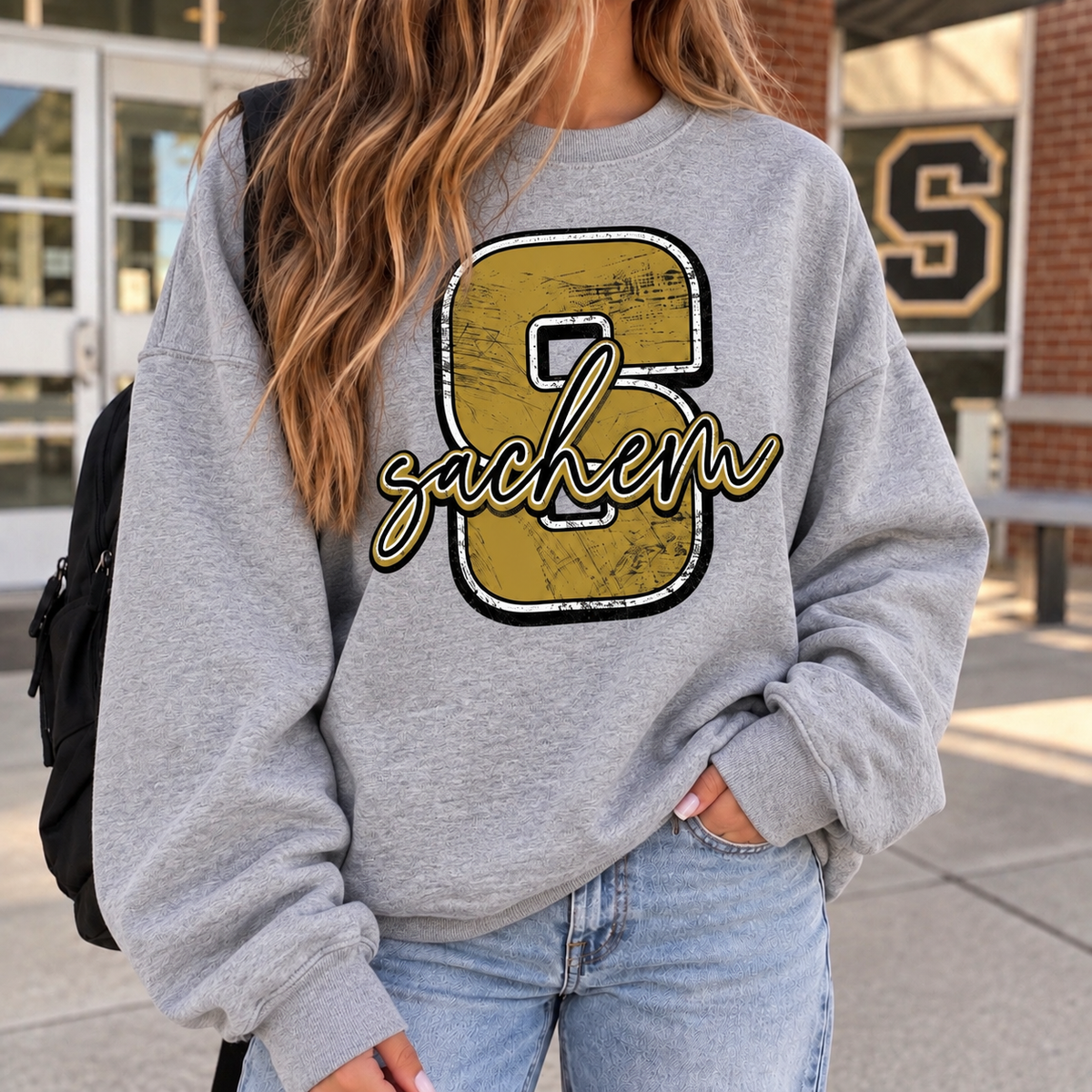Sachem North Game Day S - Athletic Gray | Sachem Apparel | LI Spirit & Sports Apparel